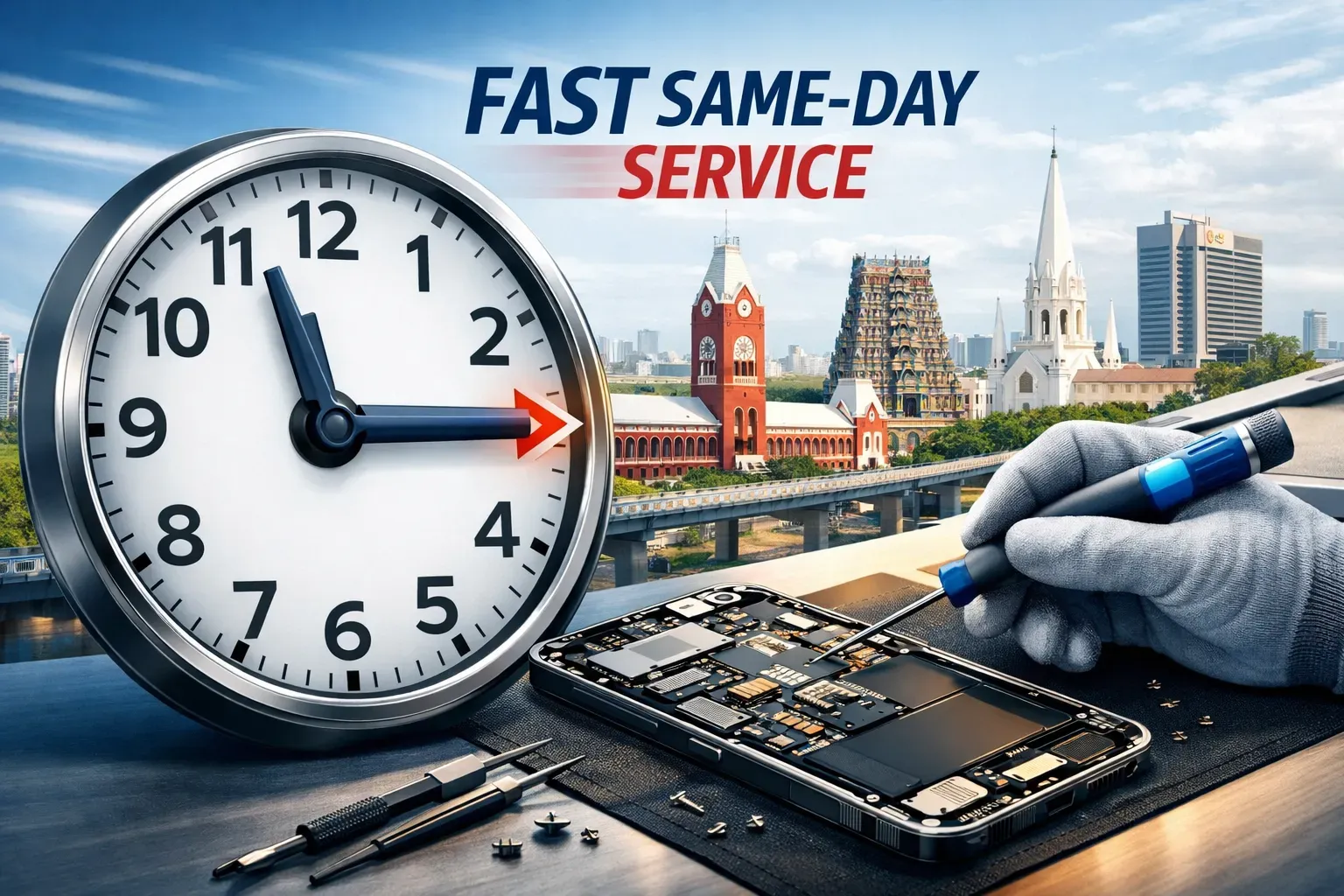 Same Day Mobile Repair Chennai: Why Fast Turnaround Matters and How GoFix Delivers
